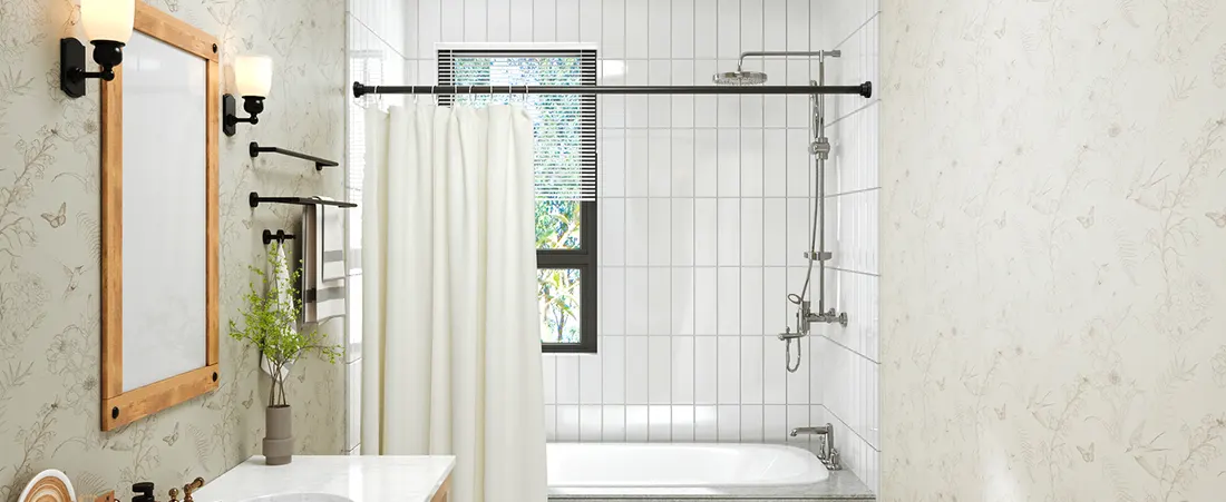 A Shower Rod in Five Minutes — ENJOYBASICS