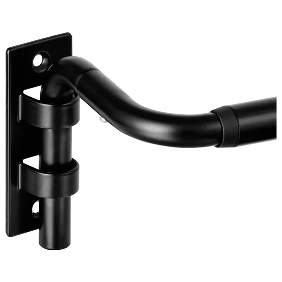 ENJOYBASICS Wrap-Around Curtain Rod — Black