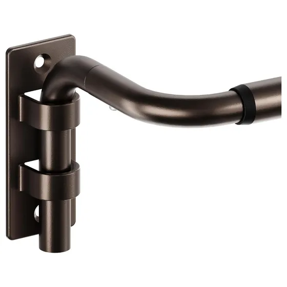 ENJOYBASICS Wrap-Around Curtain Rod — Bronze