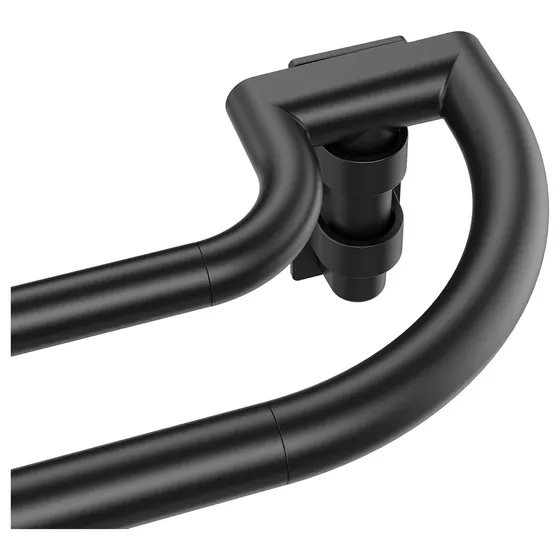 ENJOYBASICS Double Blackout Curtain Rod — Black