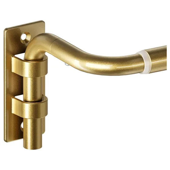 ENJOYBASICS Wrap-Around Curtain Rod — Gold
