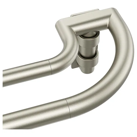 ENJOYBASICS Double Blackout Curtain Rod — Nickel
